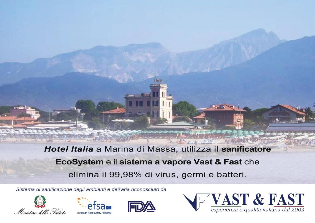 Hotel Italia Marina di Massa Exterior foto